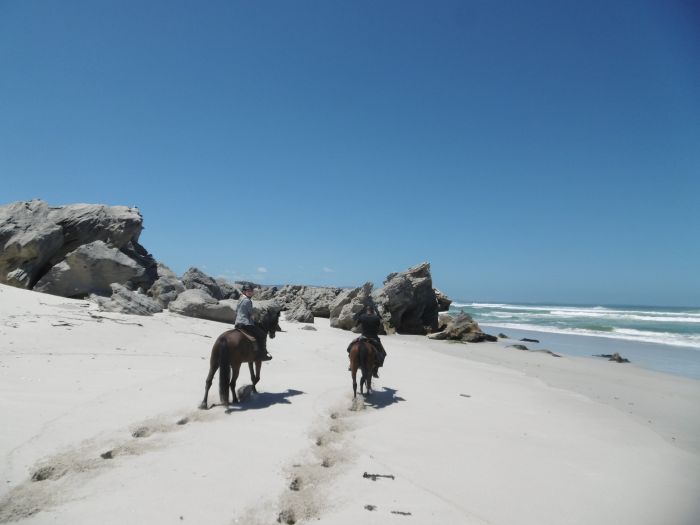 Beach trail at Walker Bay