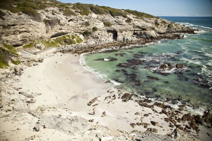 Beach trail at Walker Bay