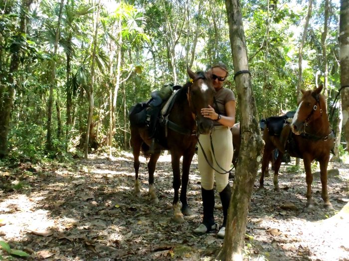 Mayan jungle ride with Caracol excursion