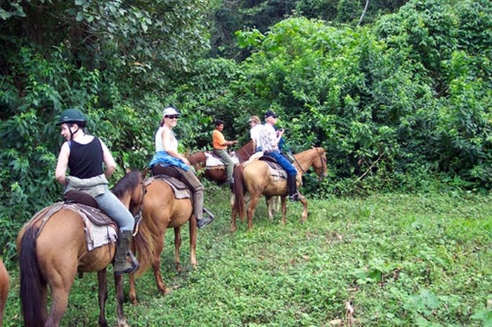 Mayan jungle ride with Caracol excursion