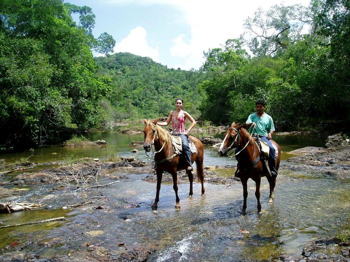 Mayan jungle ride with Caracol excursion