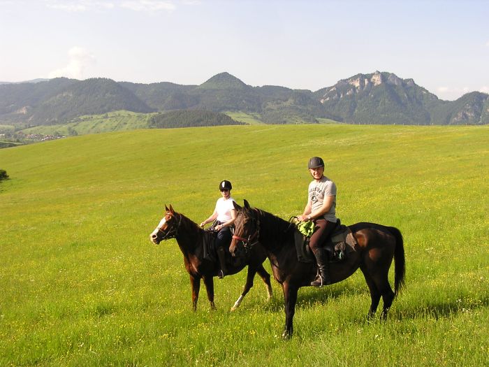 Active riding holiday in the Pieniny Mountains