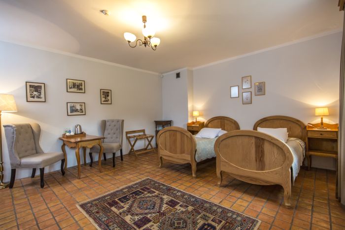 Historic castle complex in the Masuria Accomodation