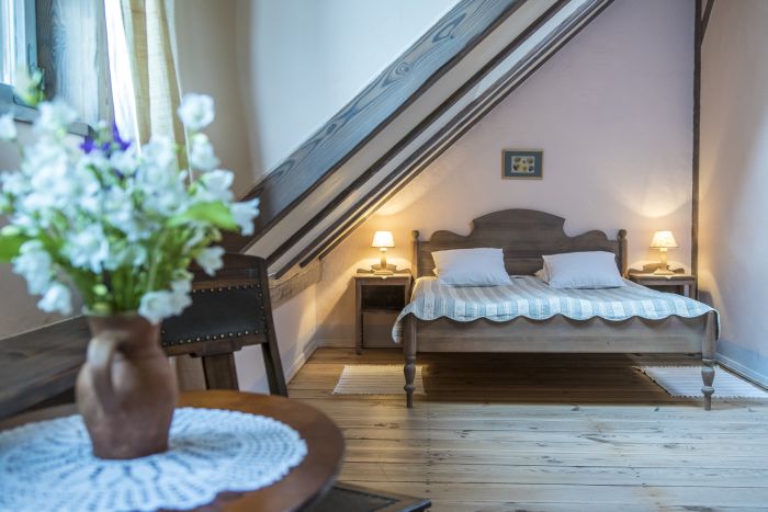 Historic castle complex in the Masuria Accomodation