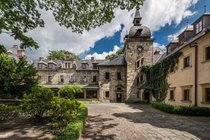 Fairytale castle in Lower Silesia