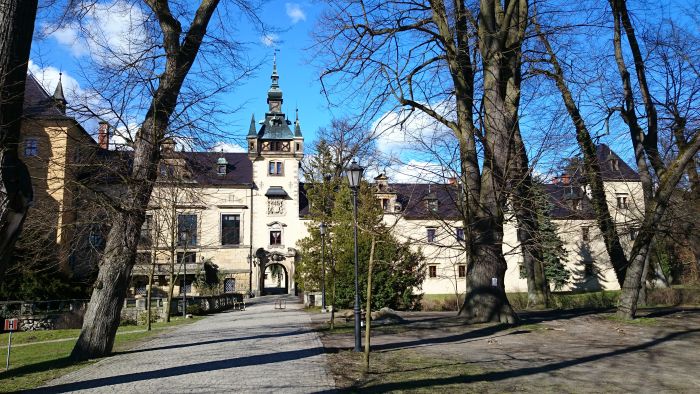 Fairytale castle in Lower Silesia