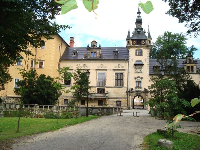 Fairytale castle in Lower Silesia