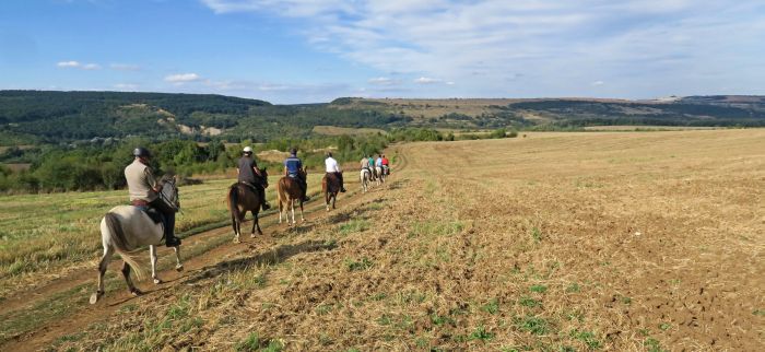 Devetaki Plateau at a gallop