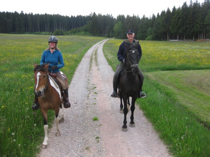 Family-run riding stable in the southern Black Forest