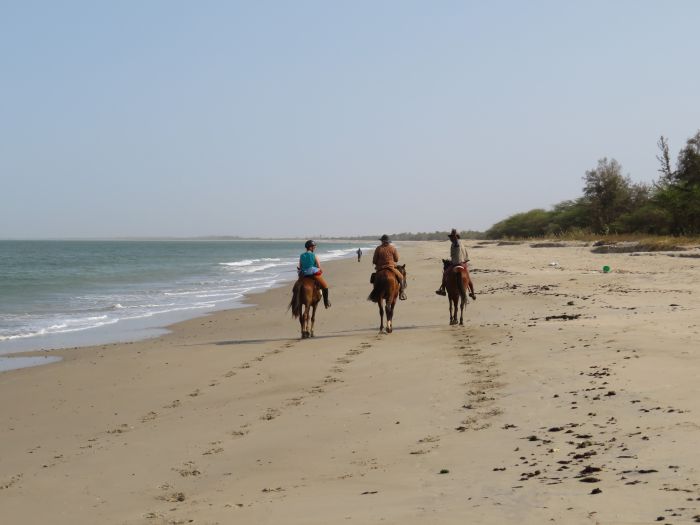 Ride through West Africa´s savannah to the coast