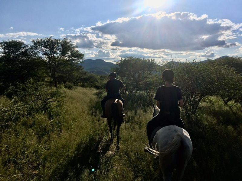 Adventure lodge in the Khomas Highlands