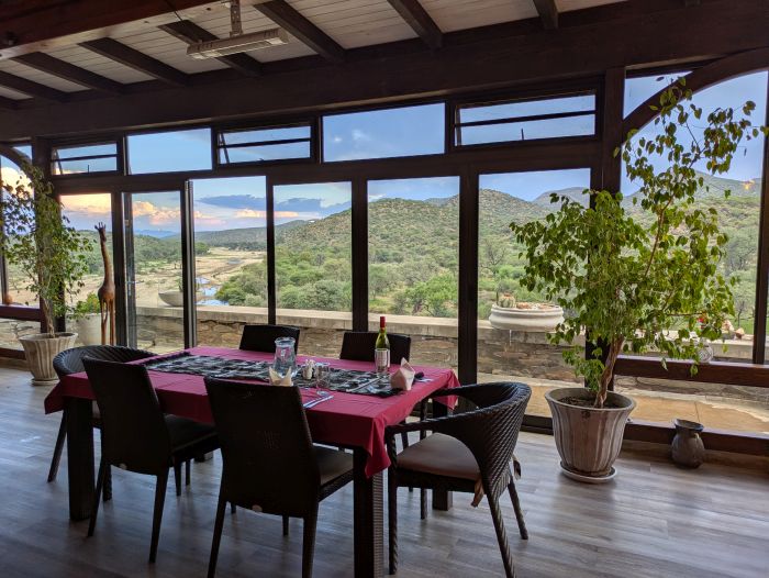 Adventure lodge in the Khomas Highlands