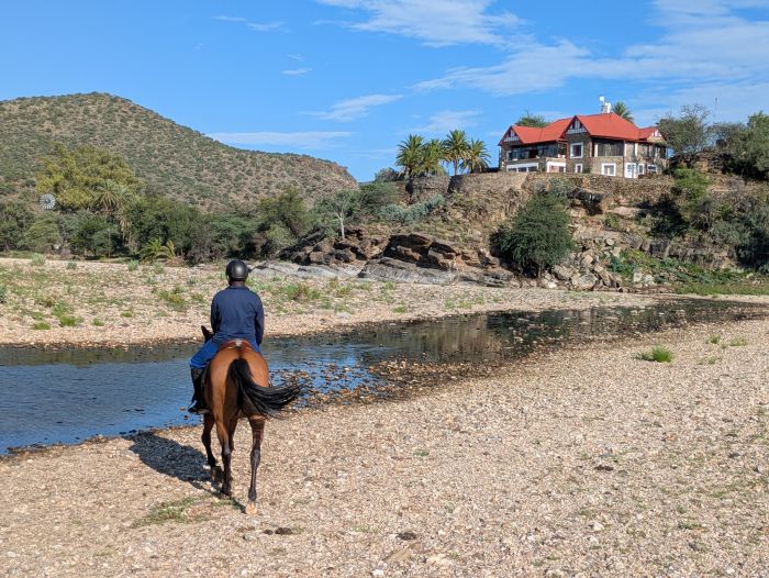 Adventure lodge in the Khomas Highlands