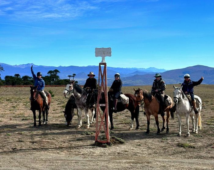 Crossing the Andes in the lake district