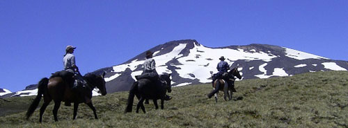 Crossing the Andes in the lake district