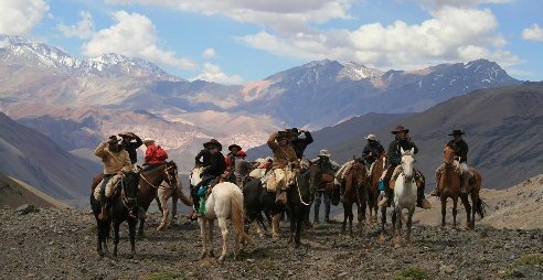 Independence ride across the Andes