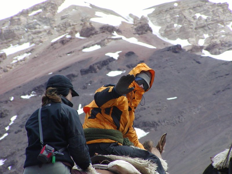 Independence ride across the Andes