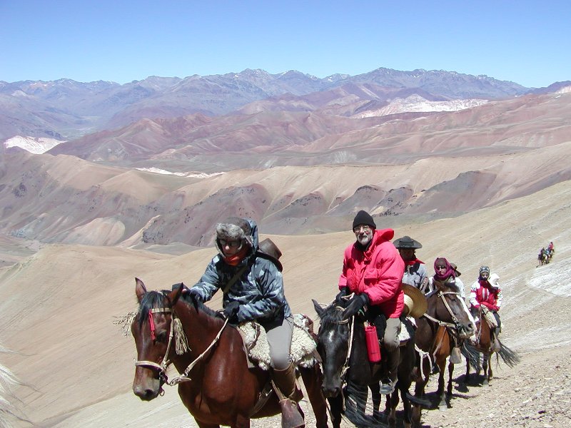 Independence ride across the Andes