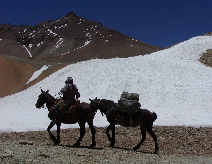 Independence ride across the Andes