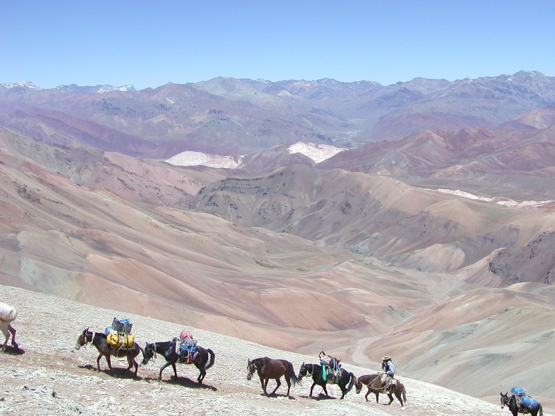 Independence ride across the Andes