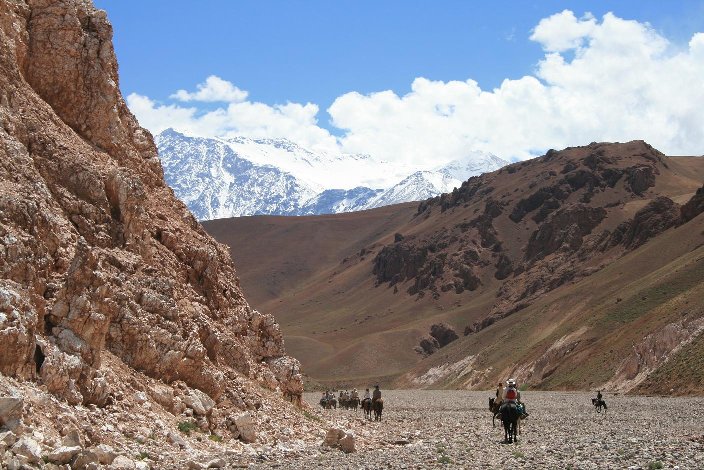 Independence ride across the Andes