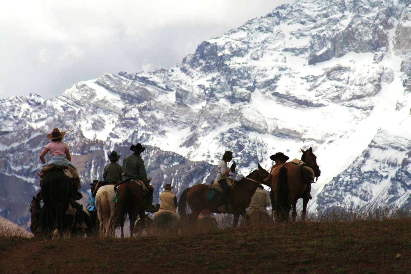 Independence ride across the Andes