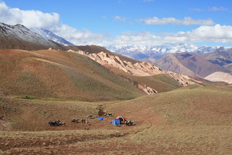 Independence ride across the Andes