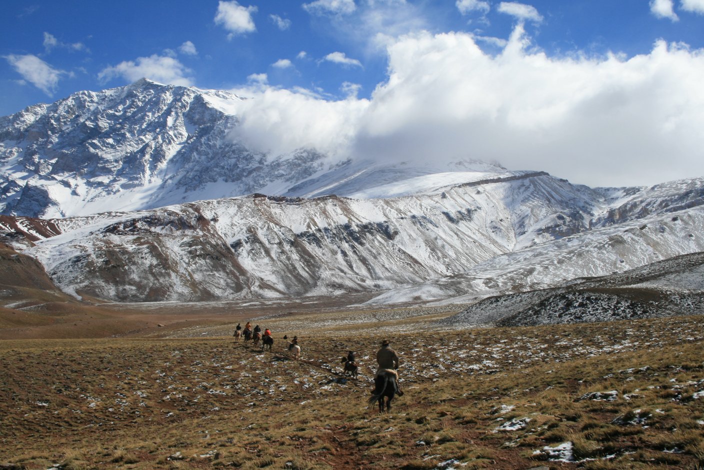 Independence ride across the Andes