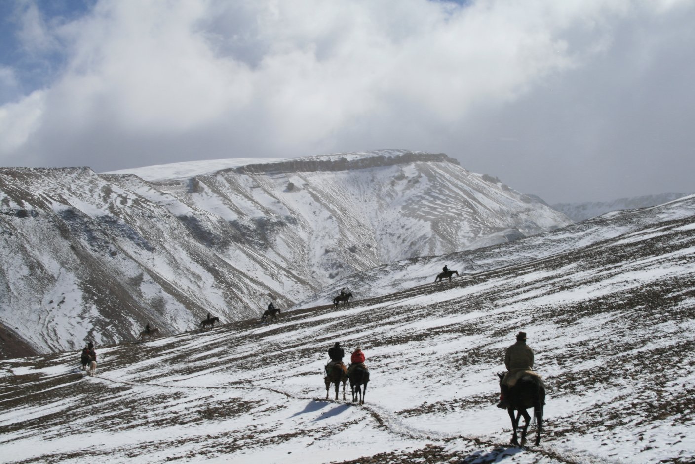 Independence ride across the Andes