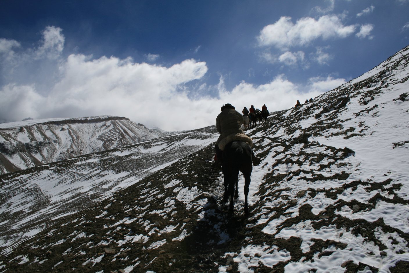 Independence ride across the Andes