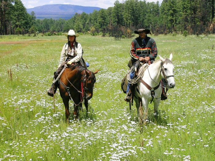 Chiricahua Apache Ride in the Gila Wilderness
