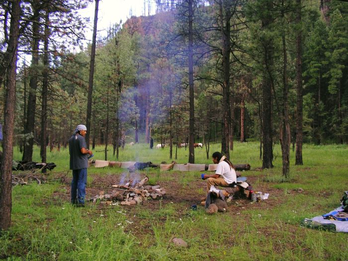 Chiricahua Apache Ride in the Gila Wilderness