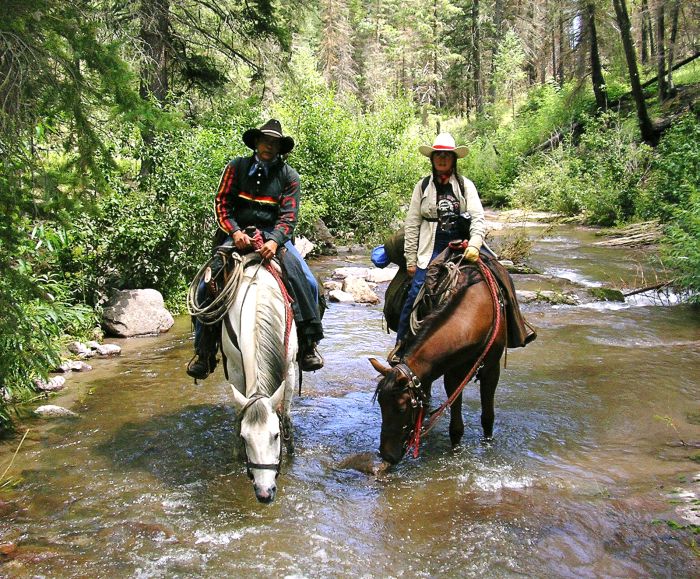 Chiricahua Apache Ride in the Gila Wilderness