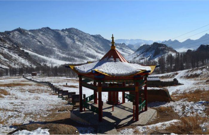 Winter magic in the Khenti Mountains