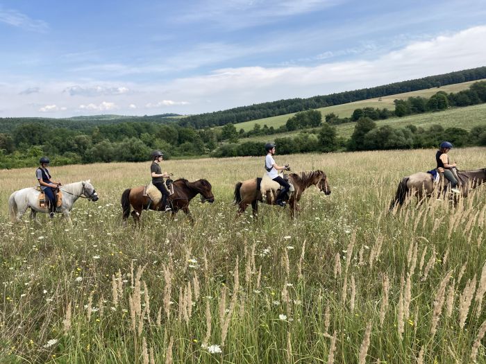Two-country karst trail