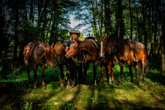 Western riding in Hungary