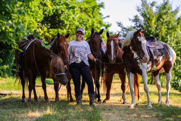 Western riding in Hungary