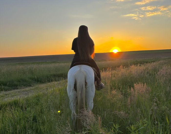 Western riding in Hungary