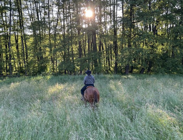 Western riding in Hungary