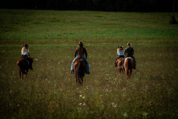 Western riding in Hungary