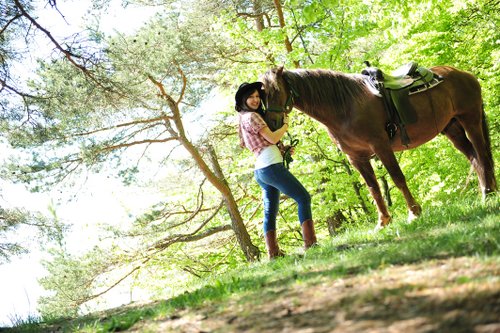 Western riding vacation in the Rhön