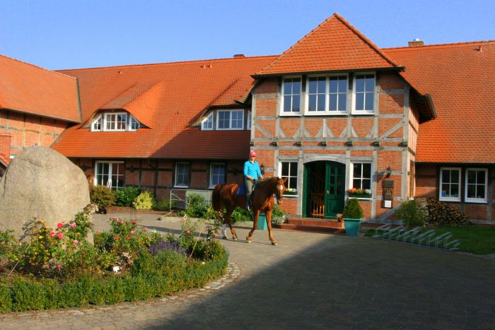 Riding hotel by the lake