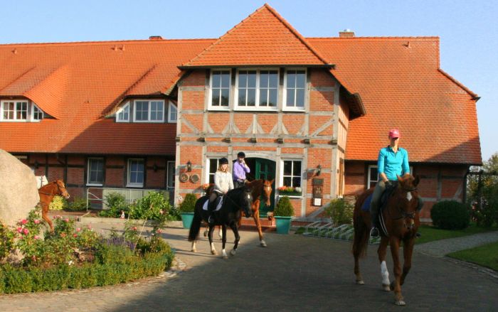 Riding hotel by the lake