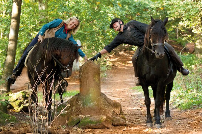 Star rides and trail rides in the Vosges