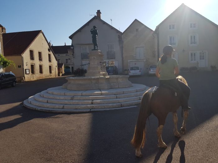 Burgundy Nature Park in galopp