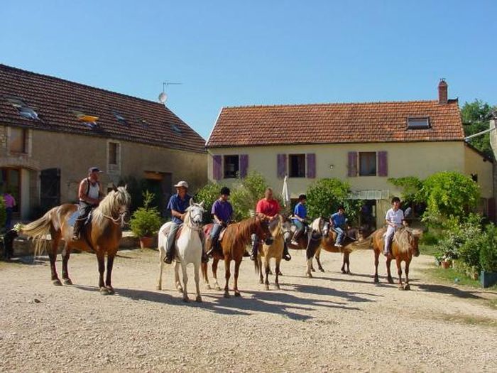 Burgundy Nature Park in galopp