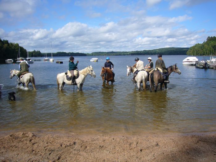 Morvan in Galopp & Morvan Lake Ride