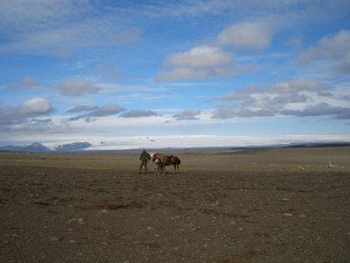 Ride over the Sprengisandur