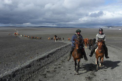 Ride over the Sprengisandur