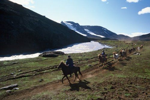 Ride over the Sprengisandur